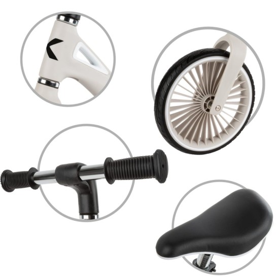 Kidwell NIX Grey futóbicikli, világosszürke