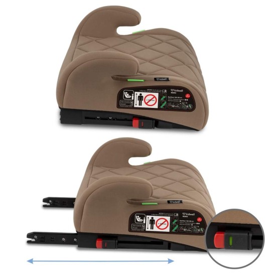 Kidwell REMO Beige autós ülésmagasító ISOFIX i-Size