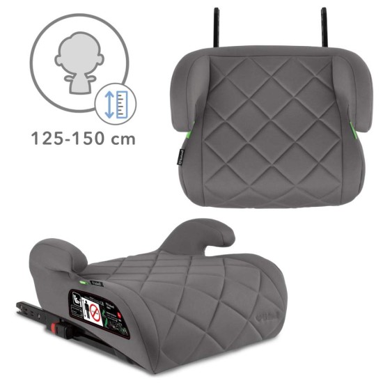 Kidwell REMO Gray autós ülésmagasító ISOFIX, i-Size