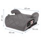 Kidwell REMO Gray autós ülésmagasító ISOFIX, i-Size