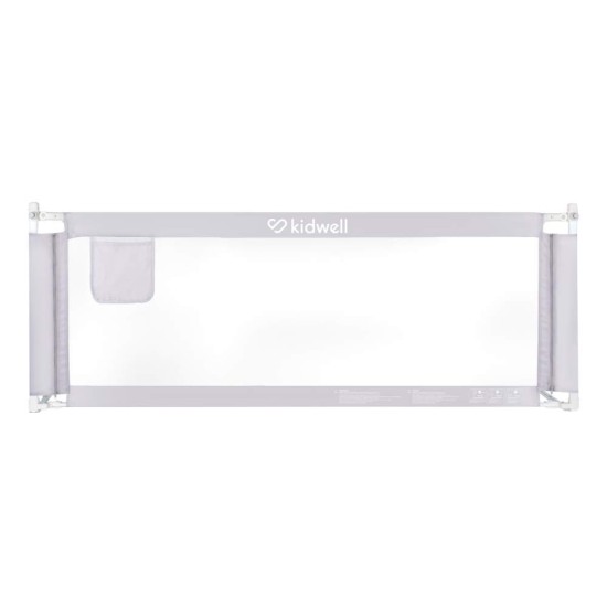 Kidwell TIVA 160 Gray ágyvédő korlát – 160 cm