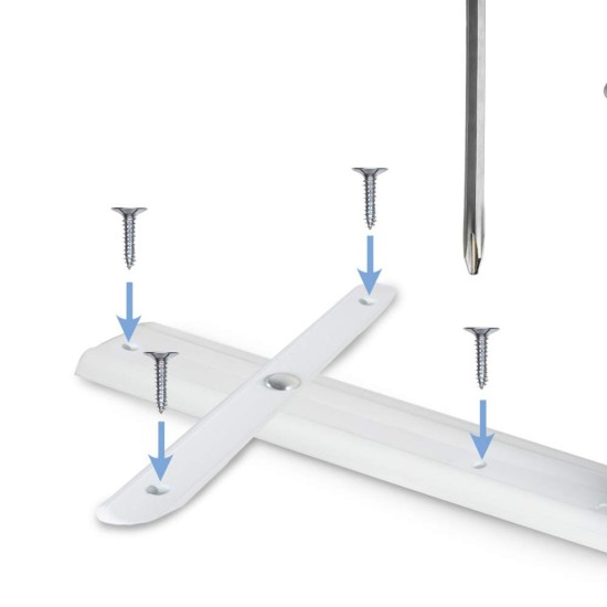 Kidwell TIVA 200 Gray ágyvédő korlát – 200 cm