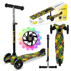 Kidwell UNO háromkerekű gyerekroller LED kerekekkel, Orbitail