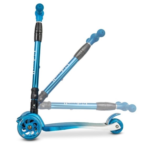 Kidwell VENTO háromkerekű roller – blue-silver