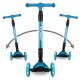 Kidwell VENTO háromkerekű roller – blue-silver
