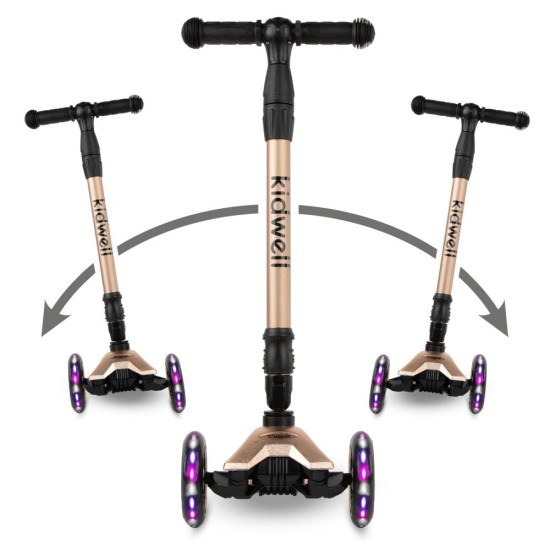 Kidwell VENTO háromkerekű roller – gold