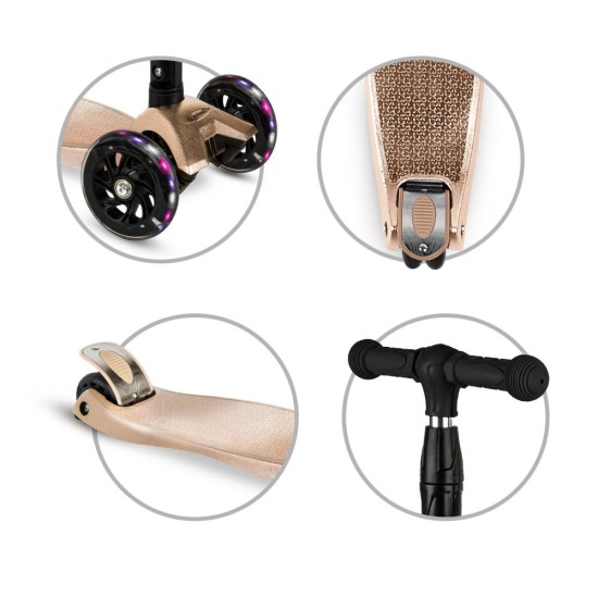 Kidwell VENTO háromkerekű roller – gold