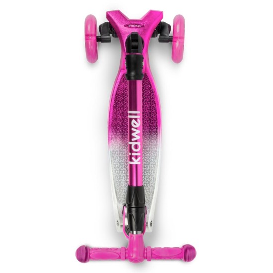 Kidwell VENTO háromkerekű roller – pink-silver