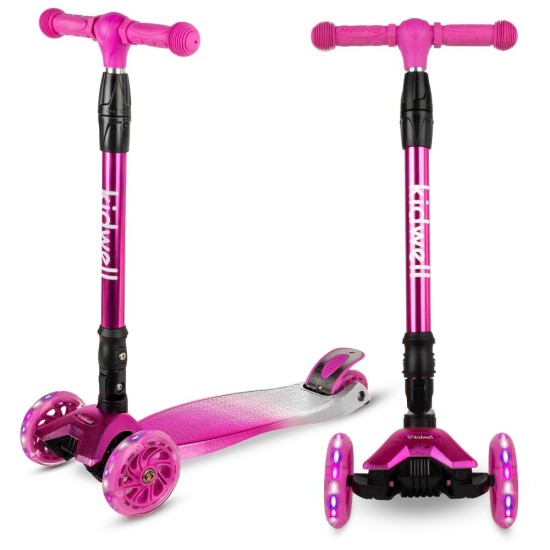 Kidwell VENTO háromkerekű roller – pink-silver
