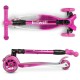 Kidwell VENTO háromkerekű roller – pink-silver