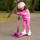 Kidwell VENTO háromkerekű roller – pink-silver