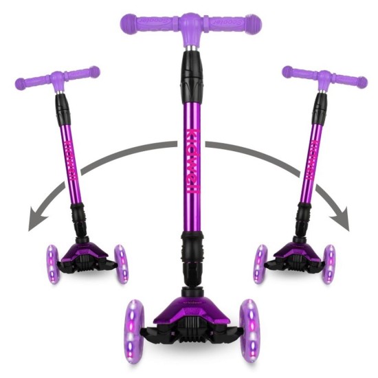 Kidwell VENTO háromkerekű roller – pink-violet