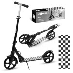 WXM DRIFF összecsukható városi roller, fekete – fehér