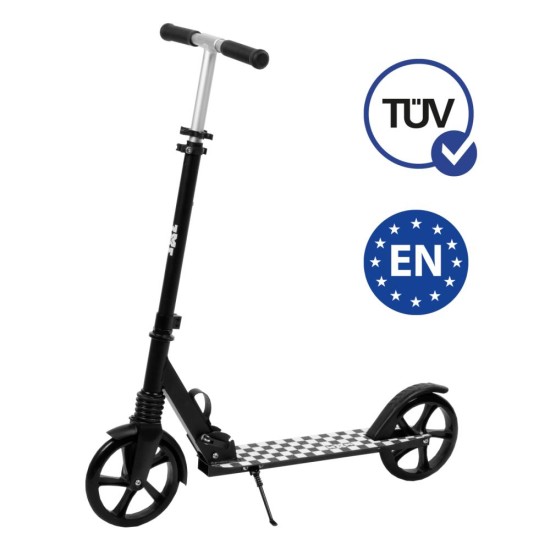 WXM DRIFF összecsukható városi roller, fekete – fehér