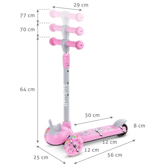 Kidwell ZOOCAR roller, őzikés Kidwell ZOOCAR roller, őzikés