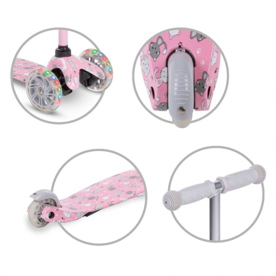 Kidwell UNO 3 kerekű gyerekroller, cats