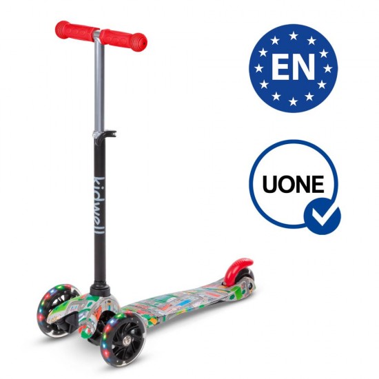 Kidwell UNO 3 kerekű gyerekroller, city