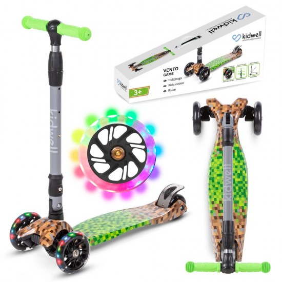 Kidwell VENTO 3 kerekű gyerekroller, Minecraft