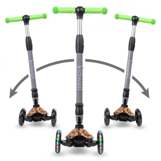 Kidwell VENTO 3 kerekű gyerekroller, Minecraft