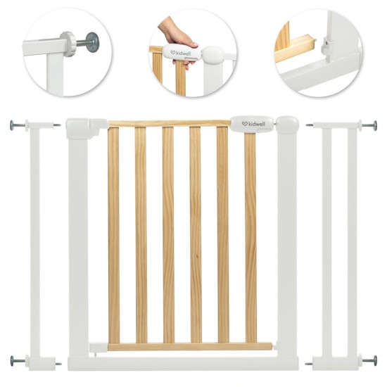 Kidwell Trasti biztonsági kapu 74-105 cm
