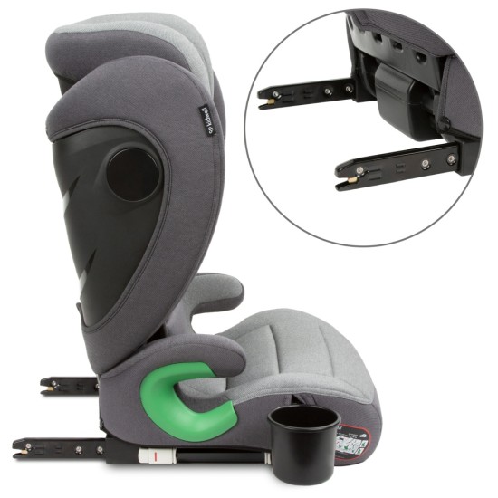 Kidwell Weston i-Size gyerekülés 3 éves kortól, sötét szürke