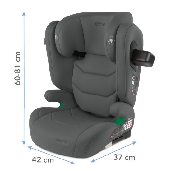 Kidwell TENDO autósülés 9-36 kg ISOFIX I-SIZE, szürke