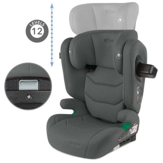 Kidwell TENDO autósülés 9-36 kg ISOFIX I-SIZE, szürke