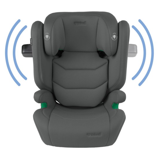 Kidwell TENDO autósülés 9-36 kg ISOFIX I-SIZE, szürke