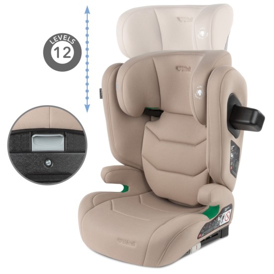 Kidwell TENDO autósülés 9-36 kg ISOFIX I-SIZE, bézs