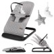Kidwell LARO babahinta és pihenőszék, szürke/fekete