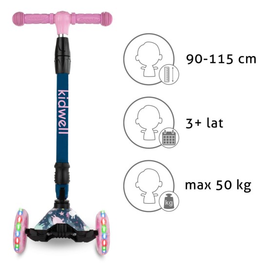 Kidwell VENTO 3 kerekű gyerekroller, Magic