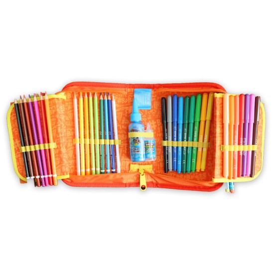 Kihajtható, nagyméretű és felszerelt tolltartó, STREET GAME - Mitama