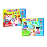 Mitama Number and Color Lab színes modellező gyurma szett és kifestő, 19 kiegészítővel