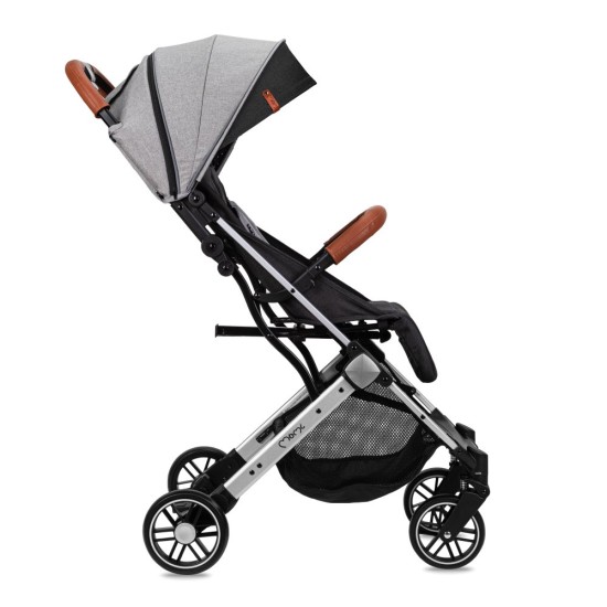 MoMi ESTELLE LIGHT sportbabakocsi, szürke-ezüst