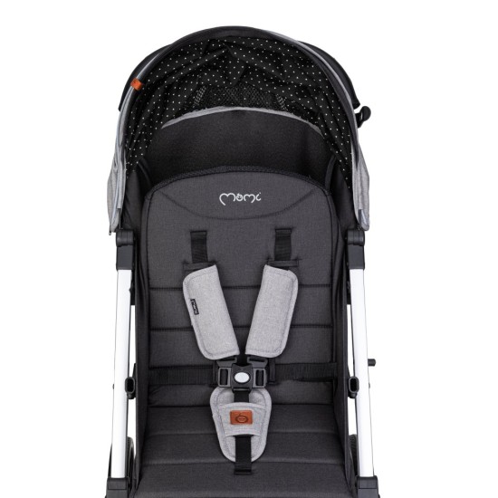 MoMi ESTELLE LIGHT sportbabakocsi, szürke-ezüst