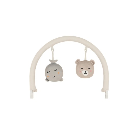 MoMi GLOSSY babapihenő – bézs