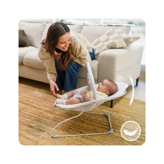 MoMi GLOSSY babapihenő – bézs