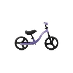 MoMi ISOKA gyerek futóbicikli világító kerekekkel, lila
