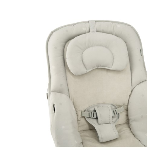 MoMi LAPIS babapihenő, világos szürke