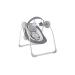 MoMi LISS elektromos babahinta időzítő funkcióval, szürke