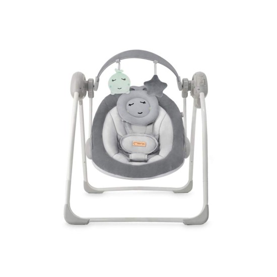 MoMi LISS elektromos babahinta időzítő funkcióval, szürke