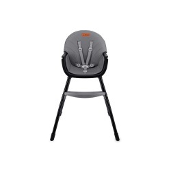 MoMi REKI 2 az 1-ben etetőszék, fekete