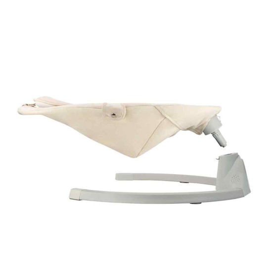 MoMi Kenani Sand ringató-zenélő elektromos babahinta és pihenőszék, bézs