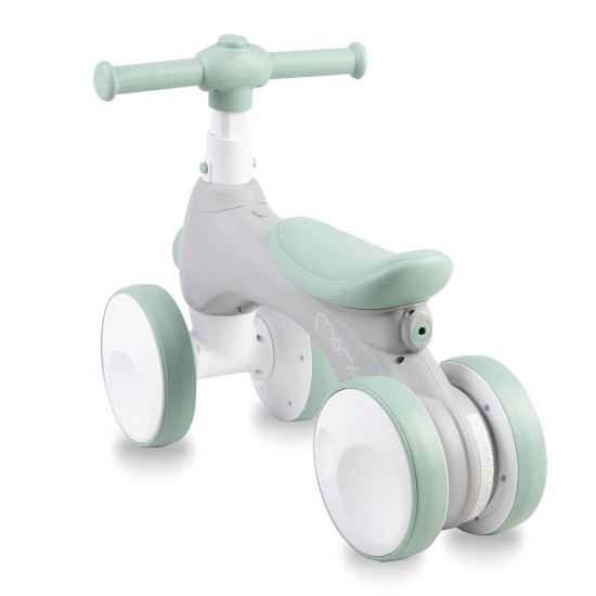 MoMi TOBIS 4 kerekű futóbicikli 2 éves kortól, szürke