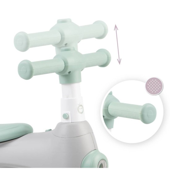 MoMi TOBIS 4 kerekű futóbicikli 2 éves kortól, szürke