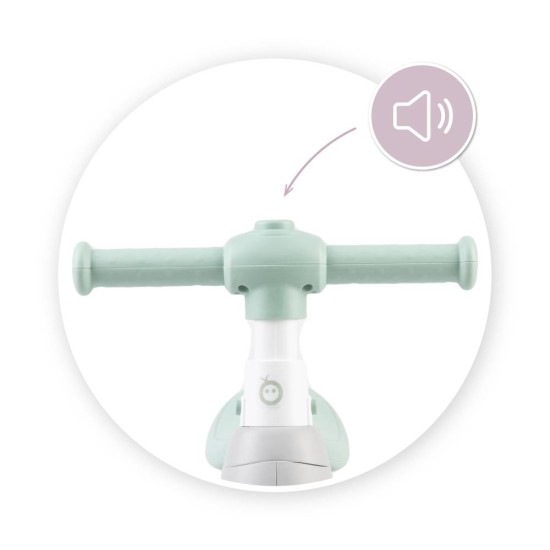 MoMi TOBIS 4 kerekű futóbicikli 2 éves kortól, szürke