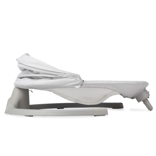 MoMi Lami Kenani ringató-zenélő elektromos babahinta és pihenőszék, világosszürke