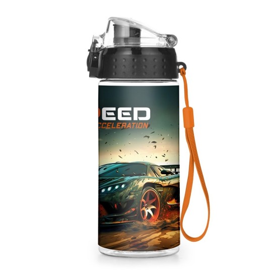 OXY CLICK Cool Car kulacs, 500 ml, versenyautós