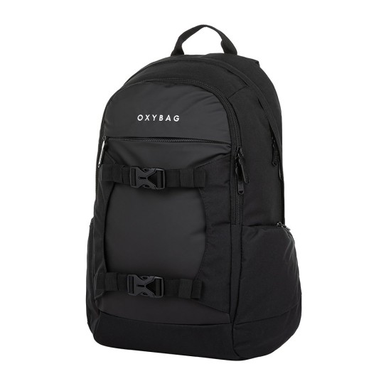 OXY ZERO BLACKER ergonomikus hátizsák, iskolatáska, fekete