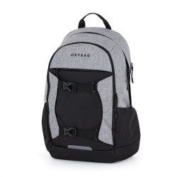 OXY ZERO GREY ergonomikus hátizsák, iskolatáska